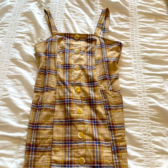 Shein Plaid Mini Dress - Picture 1 of 1
